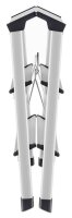 Hailo Klapptritt D60 StandardLine silber 3 Stufen, H: 60,0 cm
