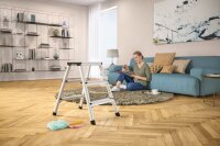 Hailo Klapptritt D60 StandardLine silber 3 Stufen, H: 60,0 cm