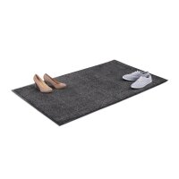 relaxdays Fußmatte schwarz/grau 90,0 x 150,0 cm