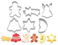 WESTMARK Ausstechformen-Set Weihnachten 31912260 Ø, 1 Set