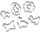 WESTMARK Ausstechformen-Set Ostern 31952260 Ø, 1 Set
