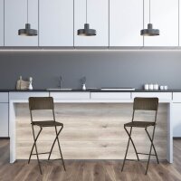 relaxdays Barhocker BASTIAN 10020761_93 braun, 2 St.