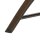 relaxdays Barhocker BASTIAN 10020761_93 braun, 2 St.