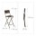 relaxdays Barhocker BASTIAN 10020761_93 braun, 2 St.