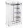 relaxdays Kleiderständer COUNTRY schwarz Metall 105,0 x 172,0 cm, 1 St.