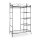 relaxdays Kleiderständer COUNTRY schwarz Metall 105,0 x 172,0 cm, 1 St.