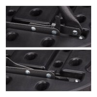 relaxdays Barhocker BASTIAN 10020763_46 schwarz, 2 St.
