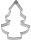 WESTMARK Ausstechform Tannenbaum 35422291 Ø 8,0 cm, 1 St.