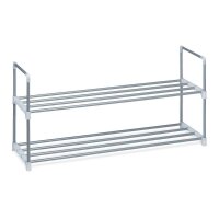 relaxdays Schuhregal grau 90,0 x 31,0 x 45,0 cm, 1 St.
