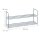 relaxdays Schuhregal grau 90,0 x 31,0 x 45,0 cm, 1 St.
