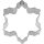 WESTMARK Ausstechform Schneekristall 35702291 Ø 6,0 cm, 1 St.