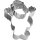 WESTMARK Ausstechform Weihnachtsmann 35692291 Ø 8,0 cm, 1 St.