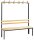 CP Garderobenbank mit Haken Basic 8051-100 S10000 buche Holz 150,0 cm
