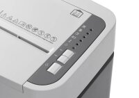 DAHLE ShredMATIC 150 Aktenvernichter mit Partikelschnitt P-4, 4 x 12 mm, bis 150 Blatt, lichtgrau