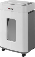 DAHLE ShredMATIC 150 Aktenvernichter mit Partikelschnitt P-4, 4 x 12 mm, bis 150 Blatt, lichtgrau