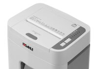 DAHLE ShredMATIC 150 Aktenvernichter mit Partikelschnitt P-4, 4 x 12 mm, bis 150 Blatt, lichtgrau