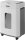 DAHLE ShredMATIC 150 Aktenvernichter mit Partikelschnitt P-4, 4 x 12 mm, bis 150 Blatt, lichtgrau