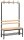 CP Garderobenbank mit Haken und Schuhrost Basic 8050-110 S10001 buche Holz 100,0 cm