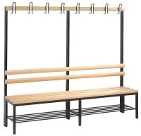 CP Garderobenbank mit Haken und Schuhrost Basic 8052-110...