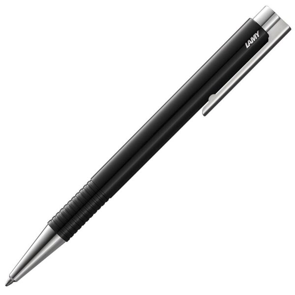 LAMY Kugelschreiber logo M+ black matt, Schreibfarbe: schwarz, 1 St.