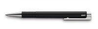 LAMY Kugelschreiber logo M+ black matt, Schreibfarbe:...