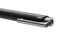 LAMY Kugelschreiber logo M+ black matt, Schreibfarbe: schwarz, 1 St.