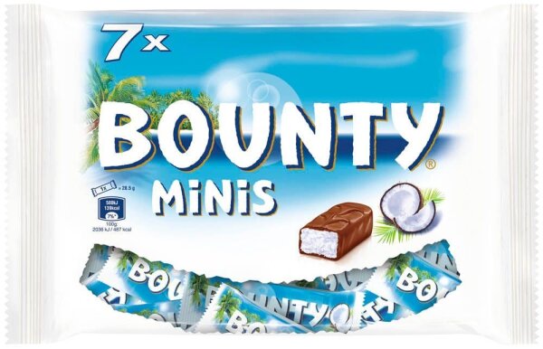 BOUNTY Minis Schokoriegel 7 Riegel  ( 464738 )