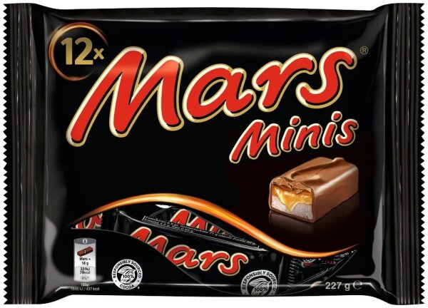 Mars Minis Schokoriegel 24 St./ 227,0 g  ( 464571 )