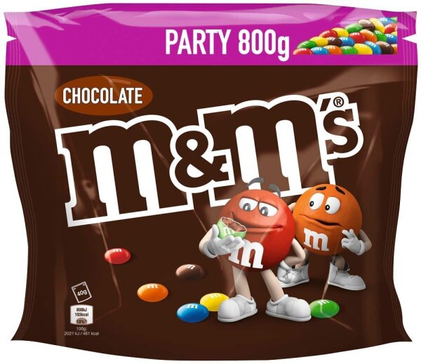 m&ms CHOCO Schokobonbons 800,0 g, 1 St.