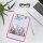 LEITZ Klemmbrett WOW 3971 DIN A4 pink Kunststoff, 1 St.