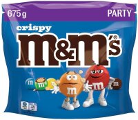 m&ms CRISPY Schokobonbons 675,0 g, 1 St.