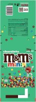 m&ms Mini Chocolate Schokobonbons 324,0 g, 1 St.