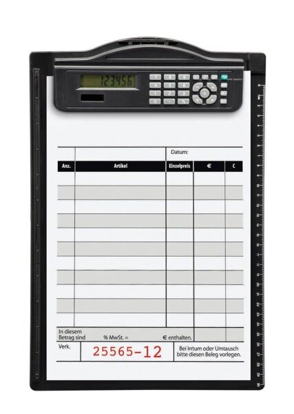 MAUL Klemmbrett 2325490 DIN A4 schwarz Kunststoff, 1 St.