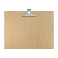 MAUL Klemmbrett MAULtilia 2394870 DIN A3 quer braun Holzhartfaser, 1 St.