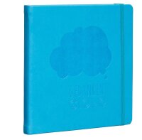Lediberg Notizbuch Gedanken Cloud quadratisch kariert,...