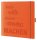 Lediberg Notizbuch MACHEN quadratisch kariert, orange Hardcover 240 Seiten, 1 St.