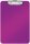 LEITZ Klemmbrett WOW 3971 DIN A4 violett Kunststoff, 1 St.