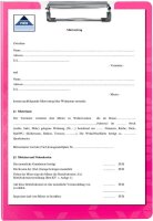 LEITZ Klemmbrettmappe WOW 4199 DIN A4 pink Kunststoff, 1 St.
