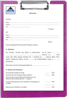 LEITZ Klemmbrettmappe WOW 4199 DIN A4 violett Kunststoff,...