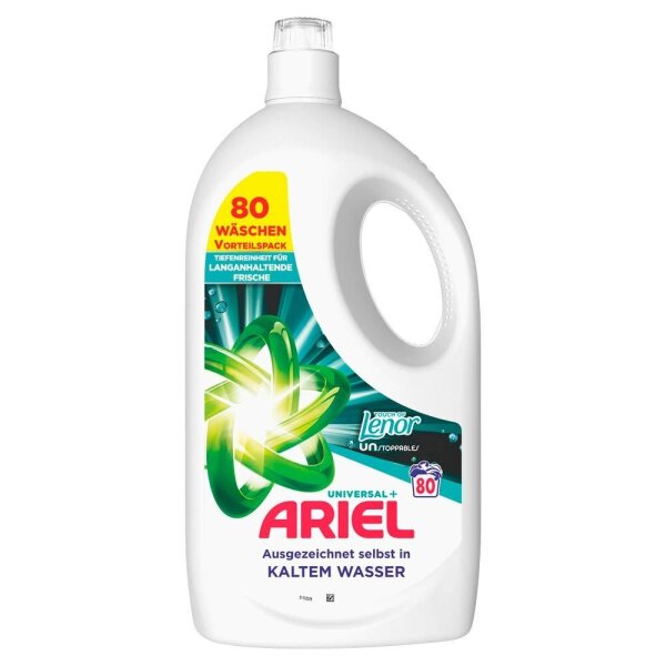 ARIEL UNIVERSAL+ Lenor Waschmittel flüssig, 3,6 l  ( 8700216569880 )