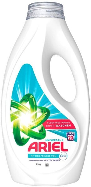 ARIEL UNIVERSAL+ febreze Waschmittel flüssig, 900 ml