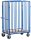 Rollcart Paketwagen 08-7641 blau 120,0 x 70,0 x 188,0 cm