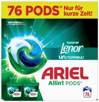 ARIEL UNIVERSAL+ Allin1 PODS Lenor Waschmittel Caps, 76 St.  ( 8700216650977 )