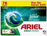 ARIEL UNIVERSAL+ Allin1 PODS Lenor Waschmittel Caps, 76 St.  ( 8700216650977 )