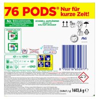 ARIEL UNIVERSAL+ Allin1 PODS Lenor Waschmittel Caps, 76 St.  ( 8700216650977 )