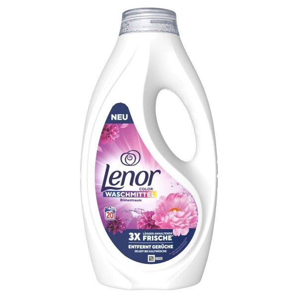 Lenor COLOR Blütentraum Waschmittel flüssig, 0,9 l  ( 8700216665612 )