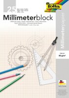 folia Millimeterblock DIN A3 Millimeter, 1 Block