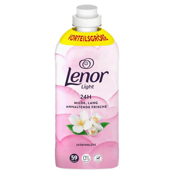 Lenor Light JASMINBLÜTE Weichspüler flüssig, 1,239 l  ( 8700216694049 )