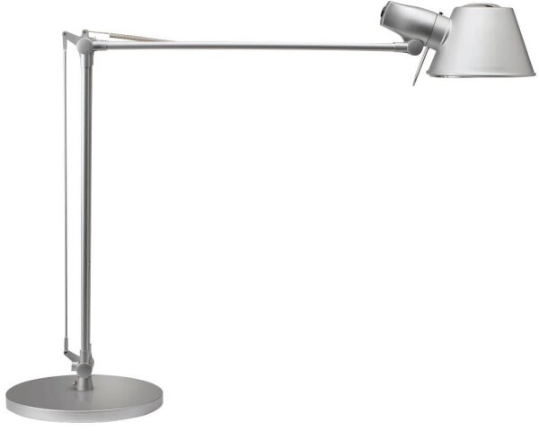 MAUL MAULrock LED Schreibtischlampe silber 9,5 W