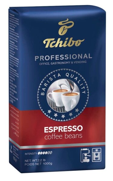 Tchibo PROFESSIONAL ESPRESSO Espressobohnen, Arabicabohnen 1 kg